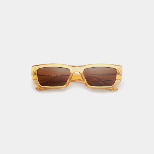 Sunglasses Square Fame in Yellow Transparent