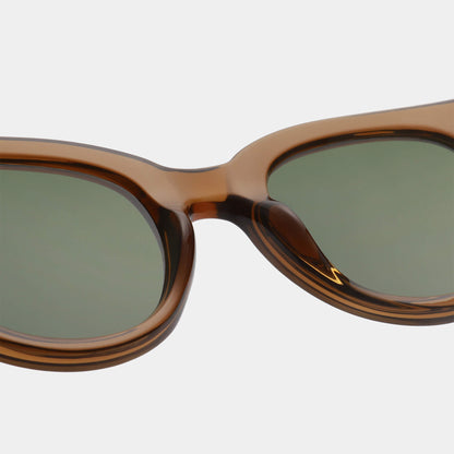 Sunglasses Round Lilly in Smoke Transparent