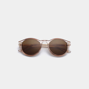 Sunglasses Round Marvin in Champagne