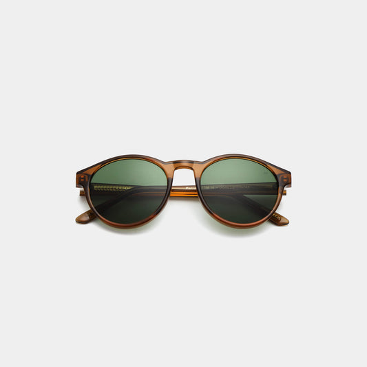 Sunglasses Round Marvin in Smoke Transparent