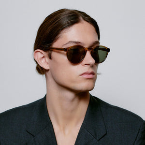 Sunglasses Round Marvin in Smoke Transparent