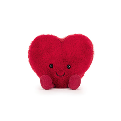 Jellycat Arlette Heart Macaron Red