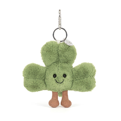 Jellycat Amuseables Siofra Shamrock Bag Charm - Brand Academy Store
