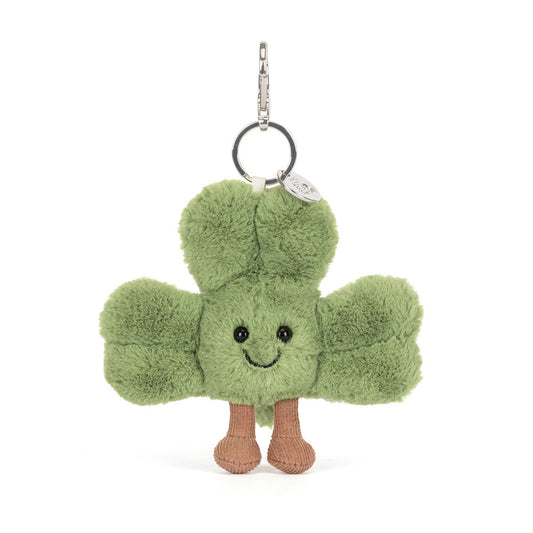 Jellycat Amuseables Siofra Shamrock Bag Charm - Brand Academy Store