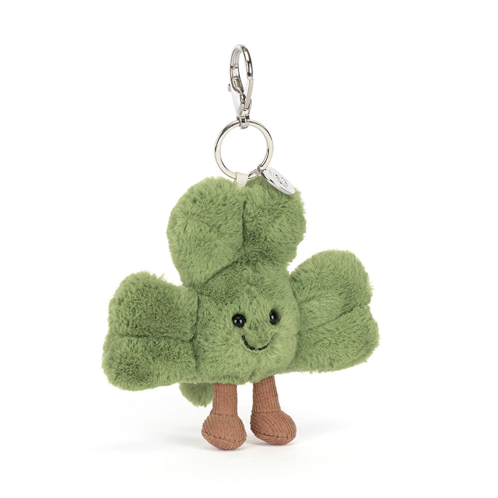 Jellycat Amuseables Siofra Shamrock Bag Charm - Brand Academy Store