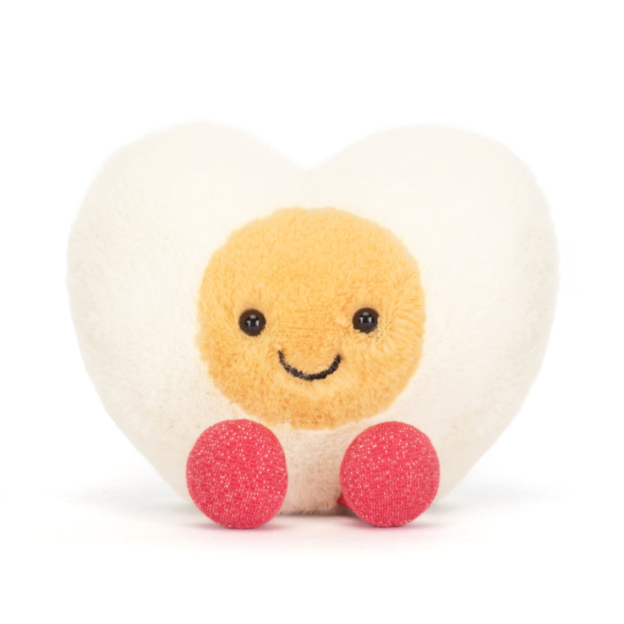 Jellycat Heart Shaped Boiled Egg