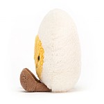 Jellycat Soft Toy | Amuseable Happy Boiled Egg | Golden Yellow & White
