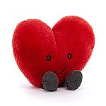 Jellycat Soft Toy | Amuseable Heart | Red