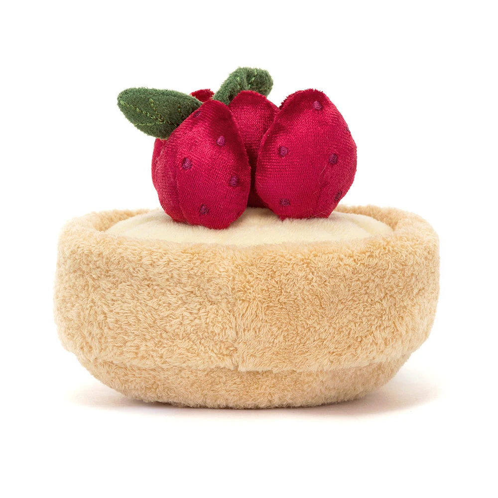 Jellycat Amuseables Fleurette Tarte Aux Fraises Soft Toy