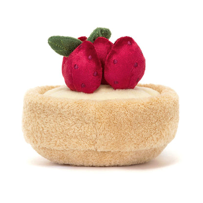 Jellycat Amuseables Fleurette Tarte Aux Fraises Soft Toy