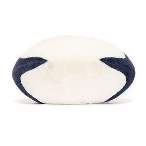 Amuseables Rugby Ball Official Jellycat Soft Toy