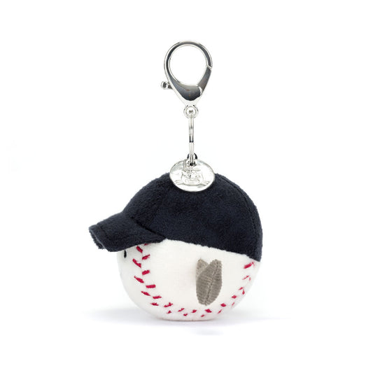 Baseball Bag Charm Official Jellycat Soft Toy