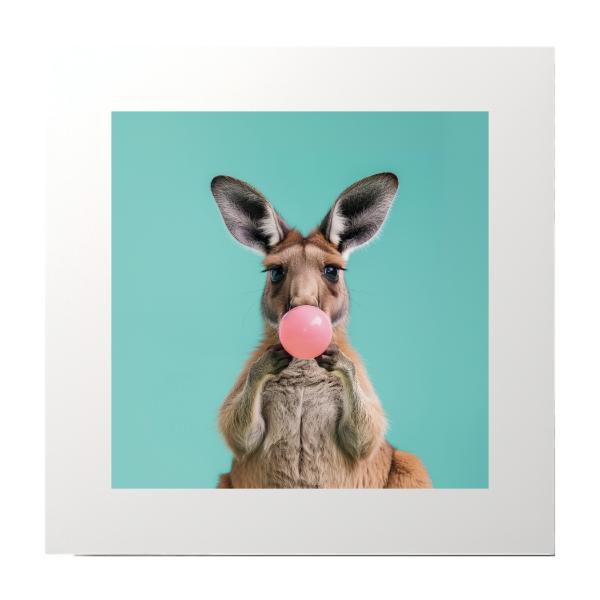 Kangaroo Balloon Photography Prints