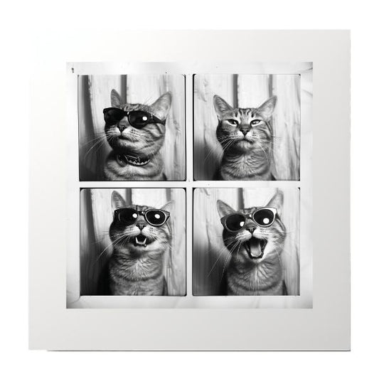 Cats In Photo Booth Photography Prints