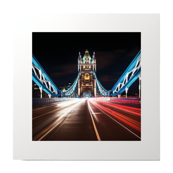 London Bridge Night Shot Photography Print