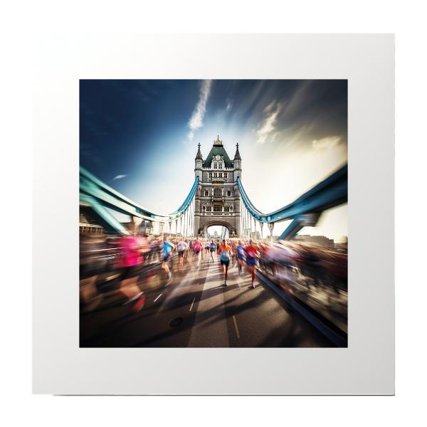 London Bridge Marathon Runners Photography Print