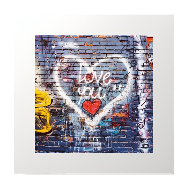 Spray Paint Love You Photography Print