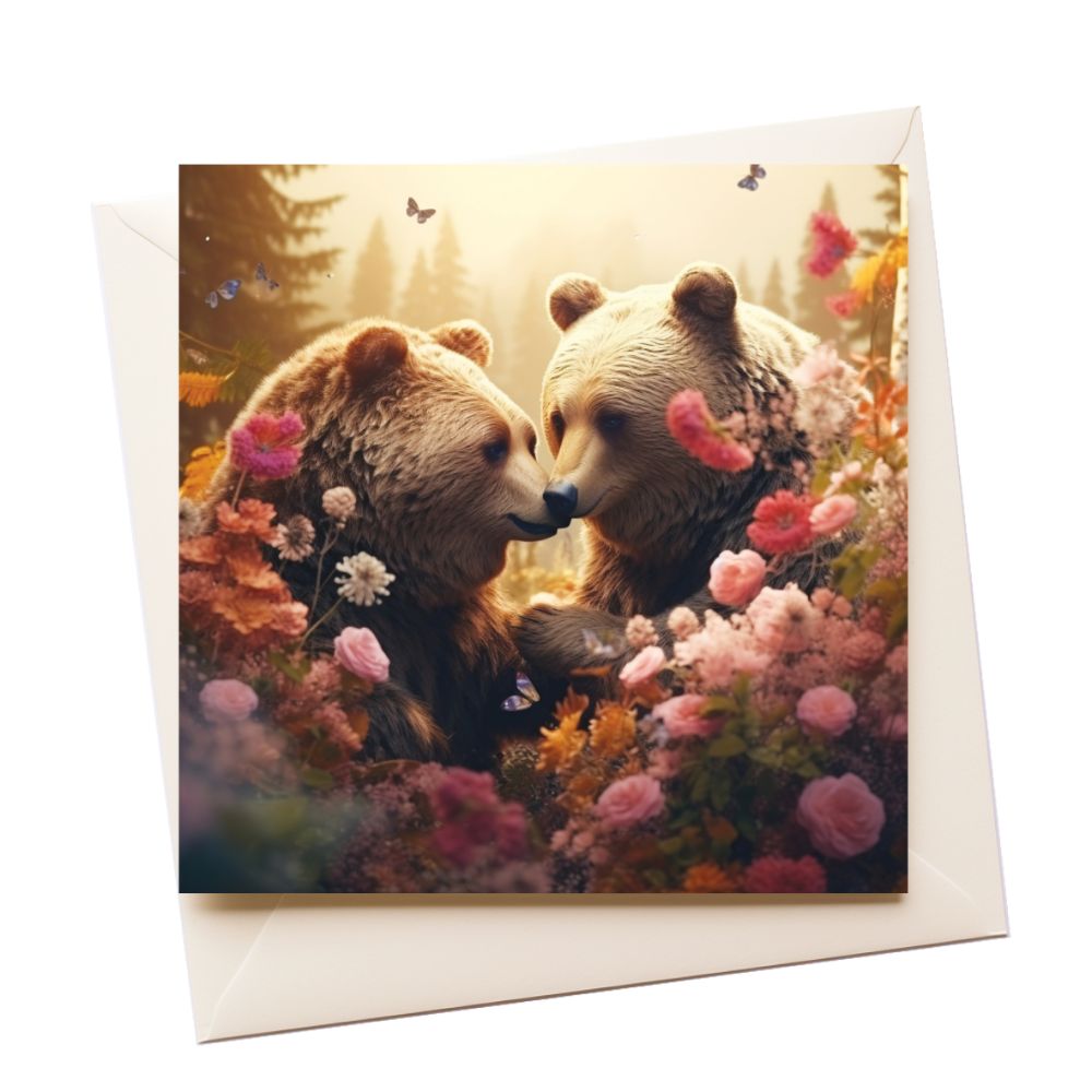 Bears Love Greeting Card