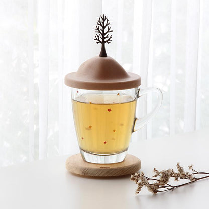 Qualy - Mug | Autumn Mug | Brown-Brown