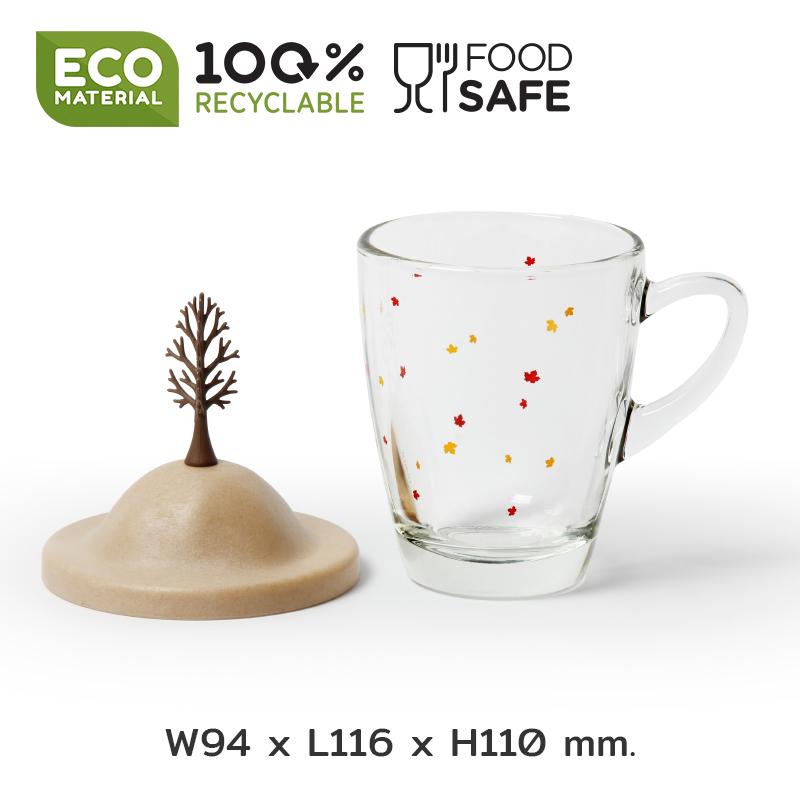 Qualy - Mug | Autumn Mug | Brown-Brown