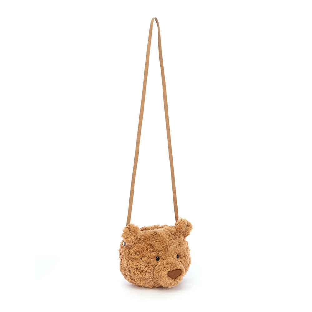 Bartholomew Bear Bag Official Jellycat Soft Toy Sling Bag
