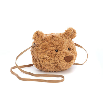 Bartholomew Bear Bag Official Jellycat Soft Toy Sling Bag