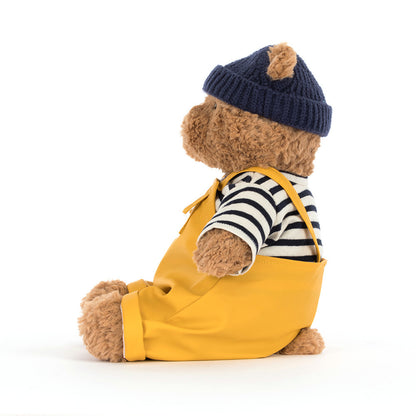 Jellycat Bartholomew Bear Seafarer Outfit Soft Toy