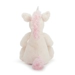 Jellycat Soft Toy | Bashful Unicorn | White & Pink