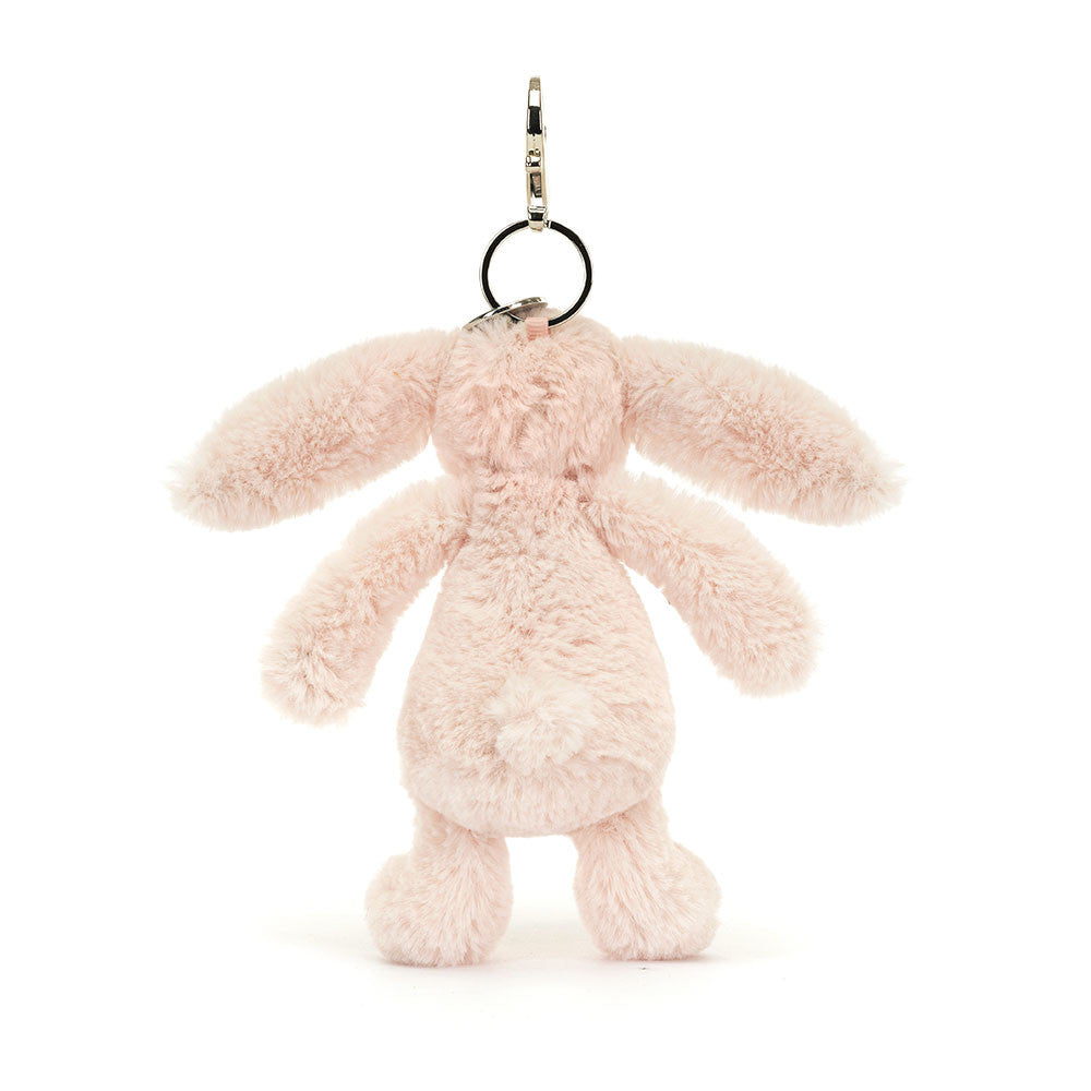 Bashful Blush Bag Charm Official Jellycat Soft Toy