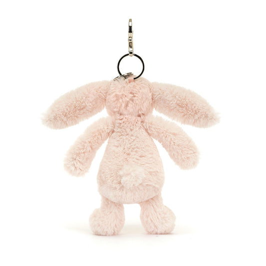 Bashful Blush Bag Charm Official Jellycat Soft Toy