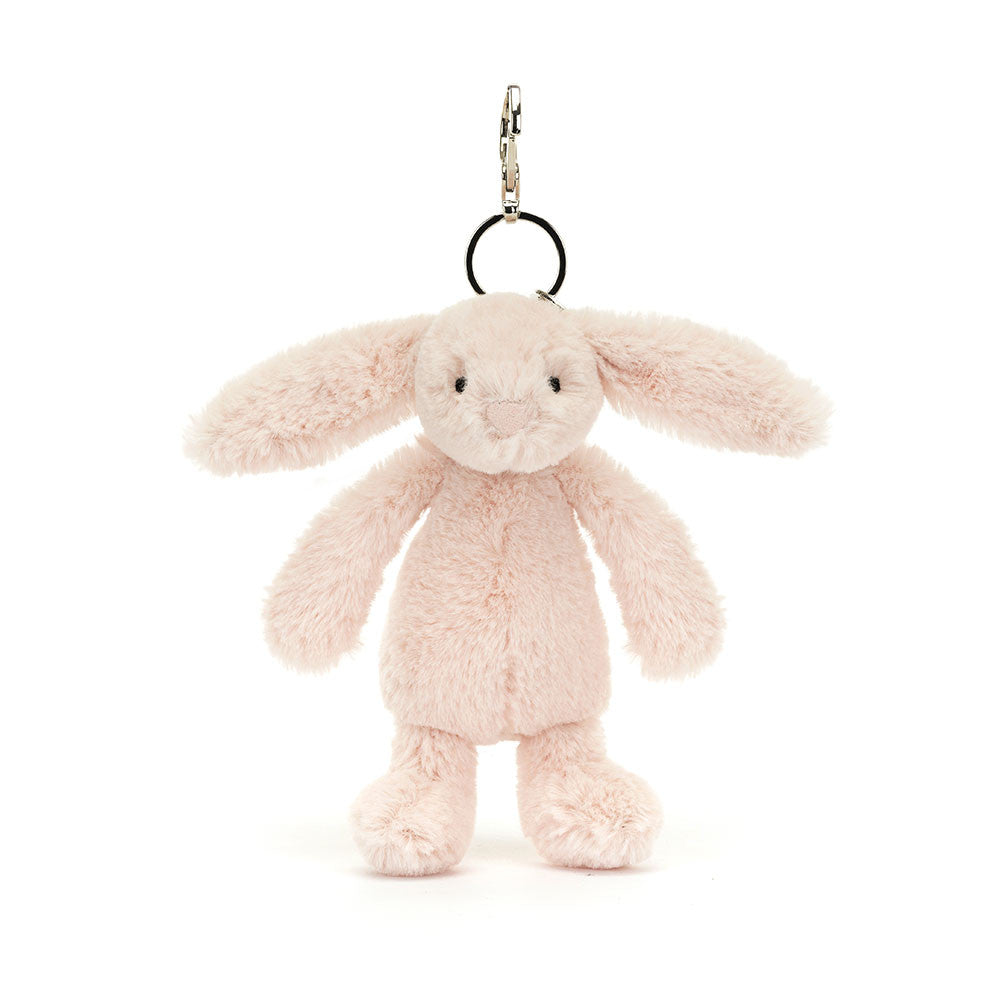 Bashful Blush Bag Charm Official Jellycat Soft Toy