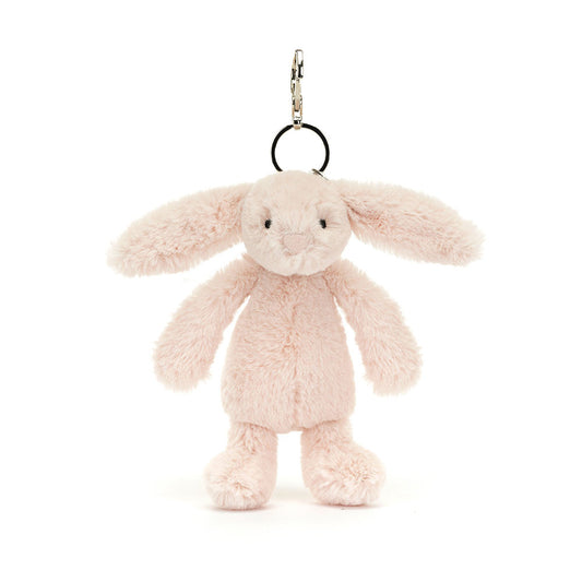 Bashful Blush Bag Charm Official Jellycat Soft Toy