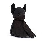 Jellycat Soft Toy | Wrapabat | Black
