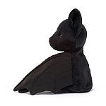 Jellycat Soft Toy | Wrapabat | Black