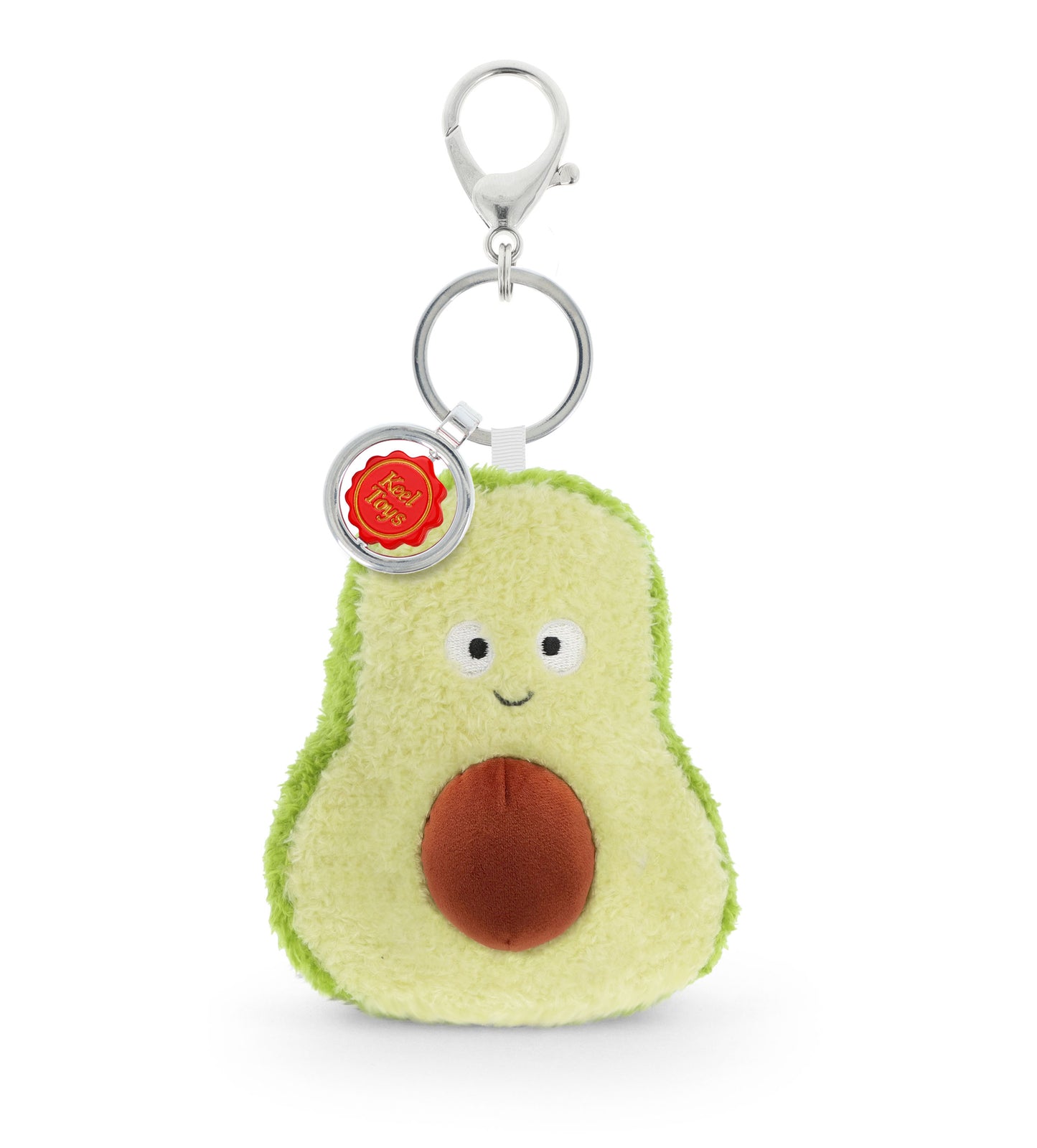 Avocado 12cm Bag Charm Soft Toy Keyring