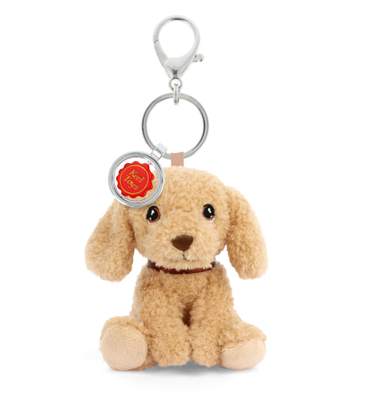 Cavapoo 12cm Bag Charm Soft Toy Keyring