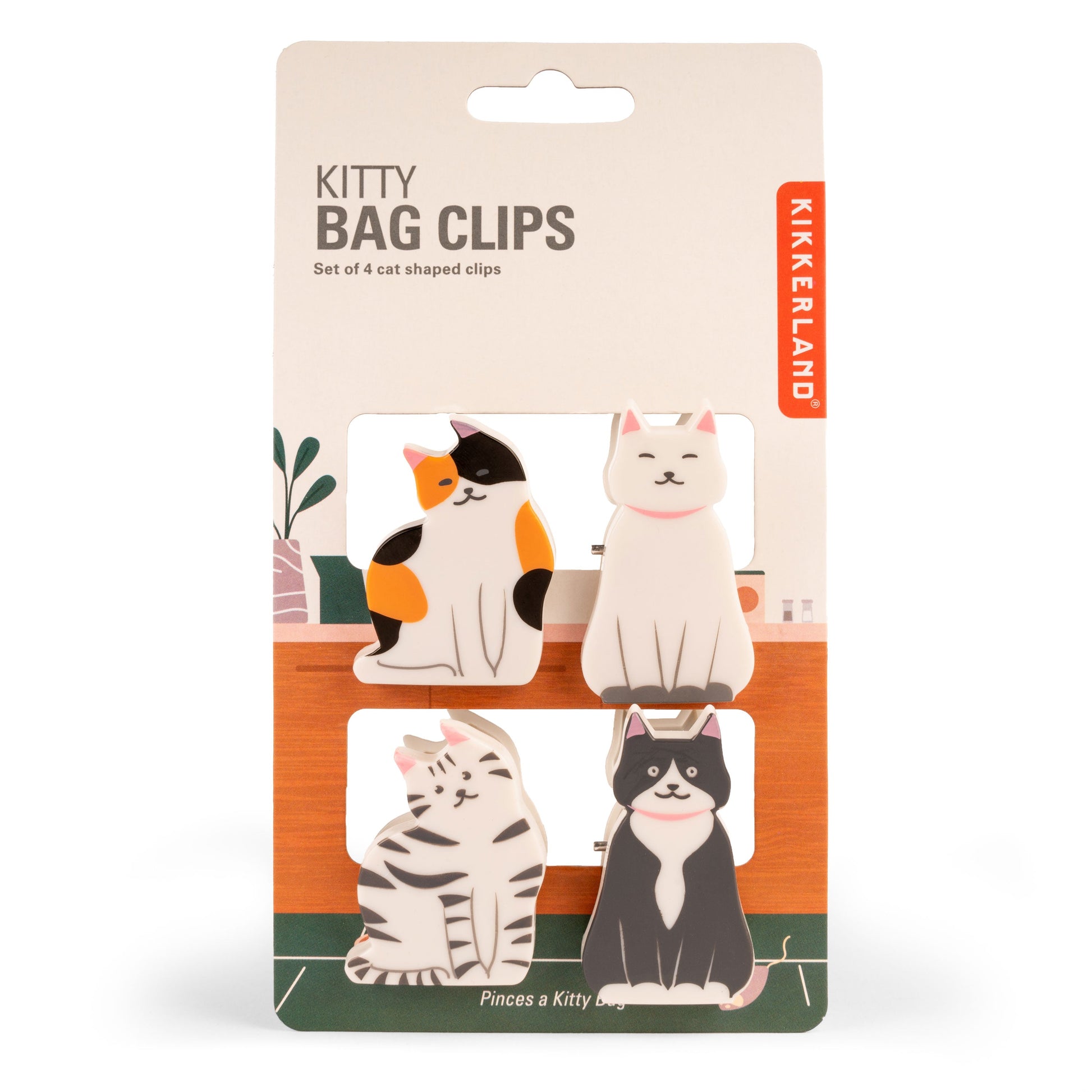 Kitty Bag Clips - Set of 4 - Image 3