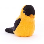 Jellycat Soft Toy | Birdling Goldfinch | Yellow & Black