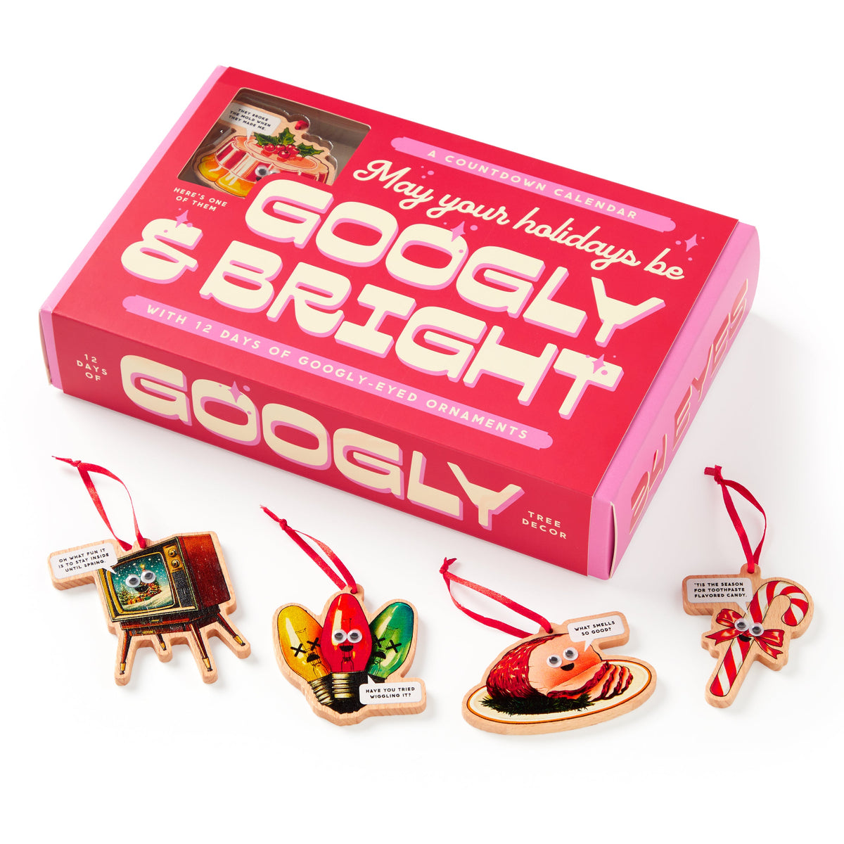 Googly and Bright Holiday Ornament Countdown Calendar - image 2