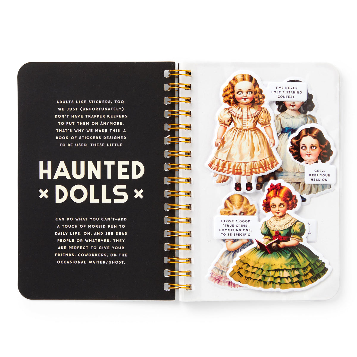Haunted Dolls Sticker Book - image 4
