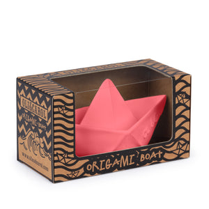Little Concepts - Toy | Origami Boat Pink | Teething Toy