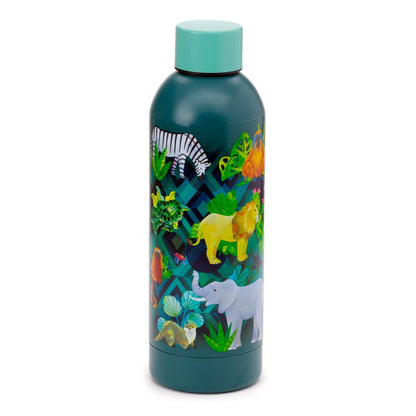 Puckator - Insulated Bottle | Animal Kingdom Hot & Cold Drinks Bottle | 530ml