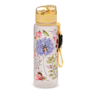 Puckator - Shatterproof Bottle | Nectar Meadows Pop Top Shatterproof Bottle | 600ml
