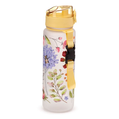 Puckator - Shatterproof Bottle | Nectar Meadows Pop Top Shatterproof Bottle | 600ml
