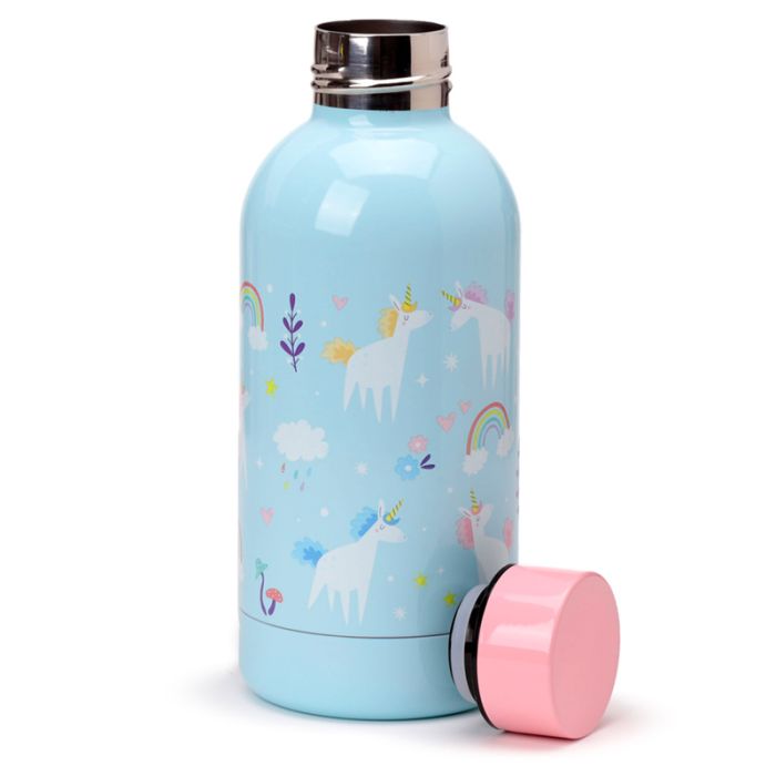 Puckator -  Insulated Bottle | Unicorn Magic Hot & Cold Drinks Bottle | 350ml