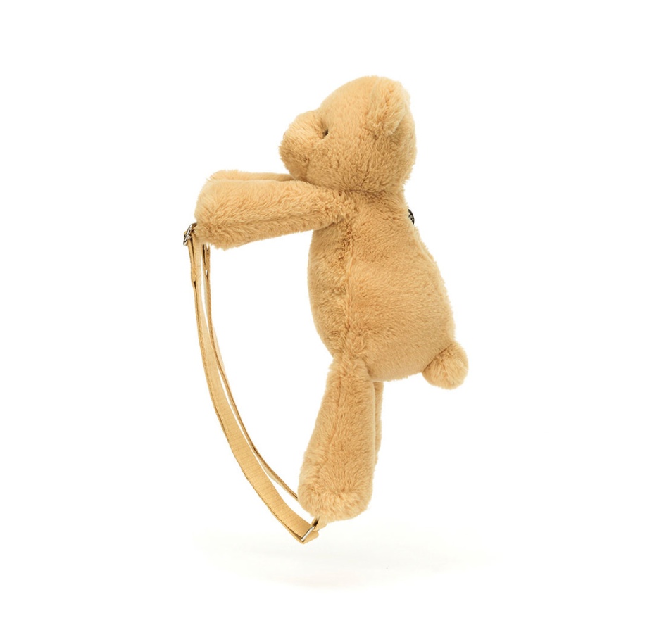 Smudge Bear Backpack Official Jellycat Soft Toy
