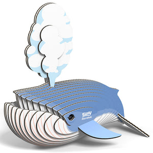 Eugy 3D Model Kit | Blue Whale