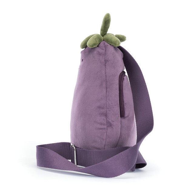 Jellycat | Aubergine Bum Bag | Soft Toy