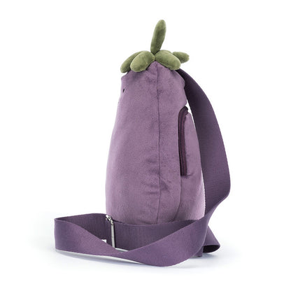 Jellycat | Aubergine Bum Bag | Soft Toy