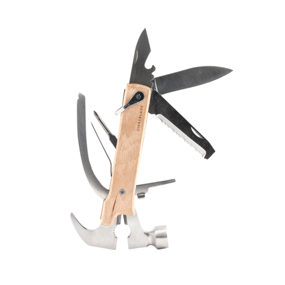 Kikkerland - Multi Tool | Wood Hammer Multi-Tool